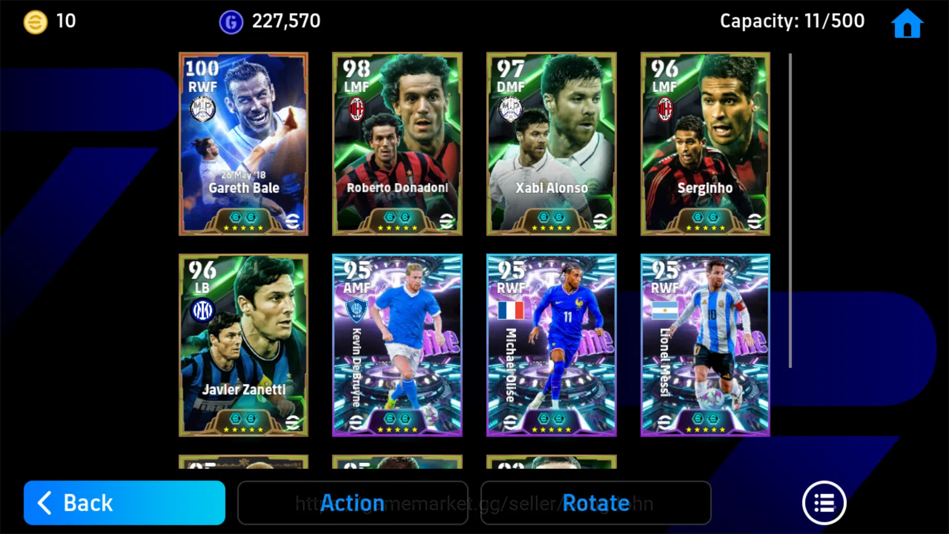 eFootball Accounts Others Power 3136 | Bale SHOWTIME EFB531B 3