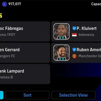eFootball Accounts Legends & Iconic Players Mobile|PW 3177|Paul Scholes Epic,Frank Rijkaard Big T,David Beckham Big