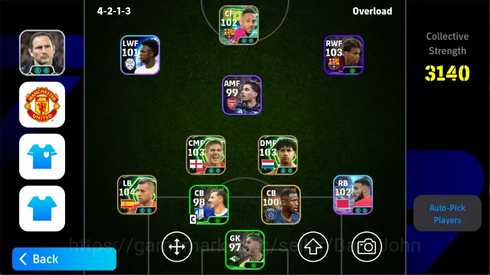 eFootball Accounts Legends & Iconic Players Android|PW 3140|Epic JodriAlba Gerrard Rijkaard Shevchenko Serginho 1
