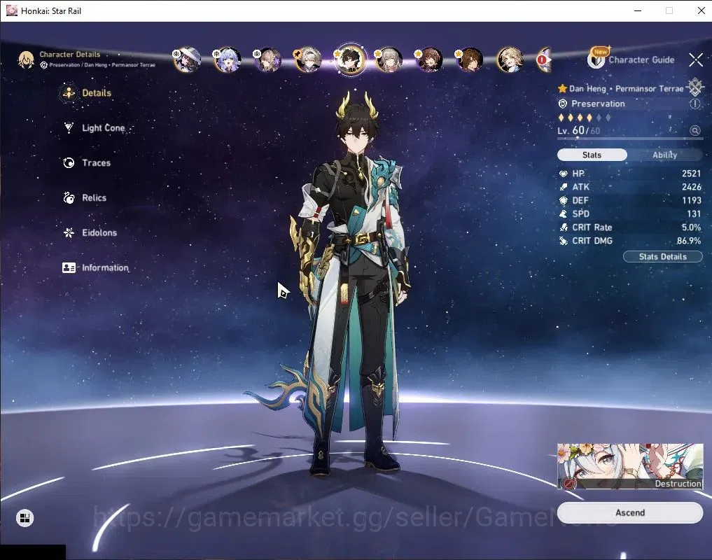 Honkai Star Rail Accounts Asia|TL 43|1 Golden Companion|5 Limited|Firefly,Th image 17