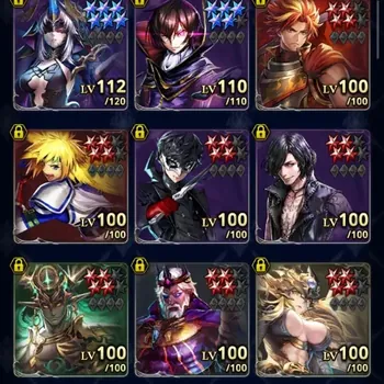 Last Cloudia Accounts Endgame Global|Rank 21|Manny Collab(Vargas,Lelouch,Aileron,Joker,etc)+(SS Lenius,Fairy