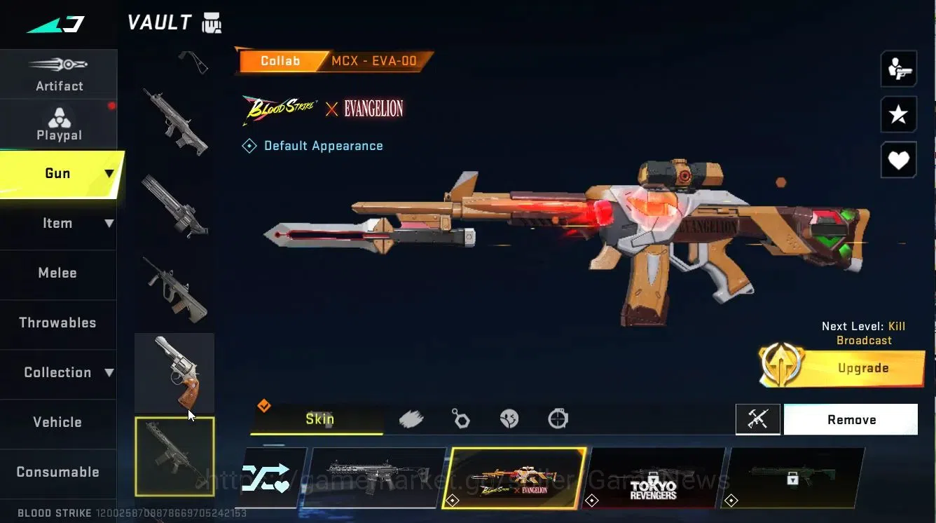 Blood Strike Accounts ASIA|ETERNAL [MP5 Lv3]|Colab BLEACH[Byakuya]+EVA[M image 7