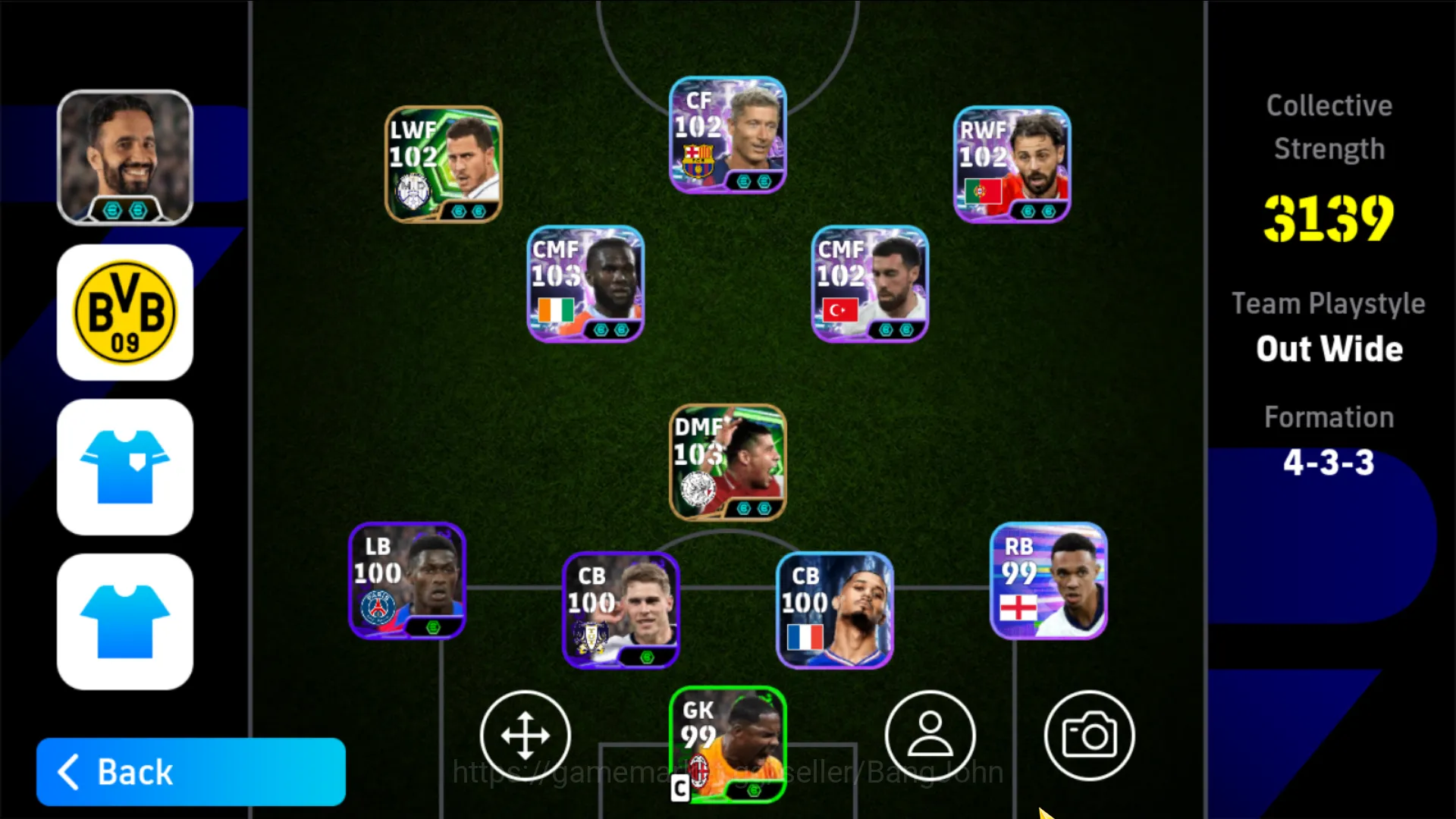 power 3139 | franck kessie showtime, jelinton showtime, bernando silva showtime, frank rijkaard epic db, hazard epic db |EFB189B eFootball Others power 3139 | franck kessie showtime, jelinton show image 1