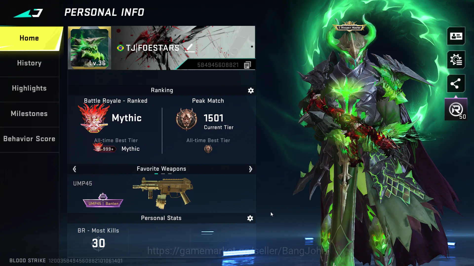 Blood Strike Accounts Eternal Volt , Ultra Emma+Katya+Zero Kantor+Lucian image 1