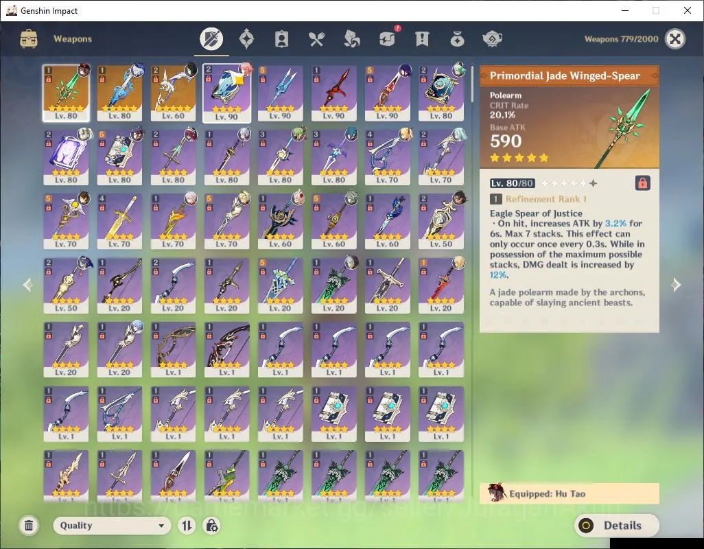 Genshin Impact Accounts ASIA|AR 57|12 Limited+ 3 [5* Weapon]|[Furina+Sign, image 2