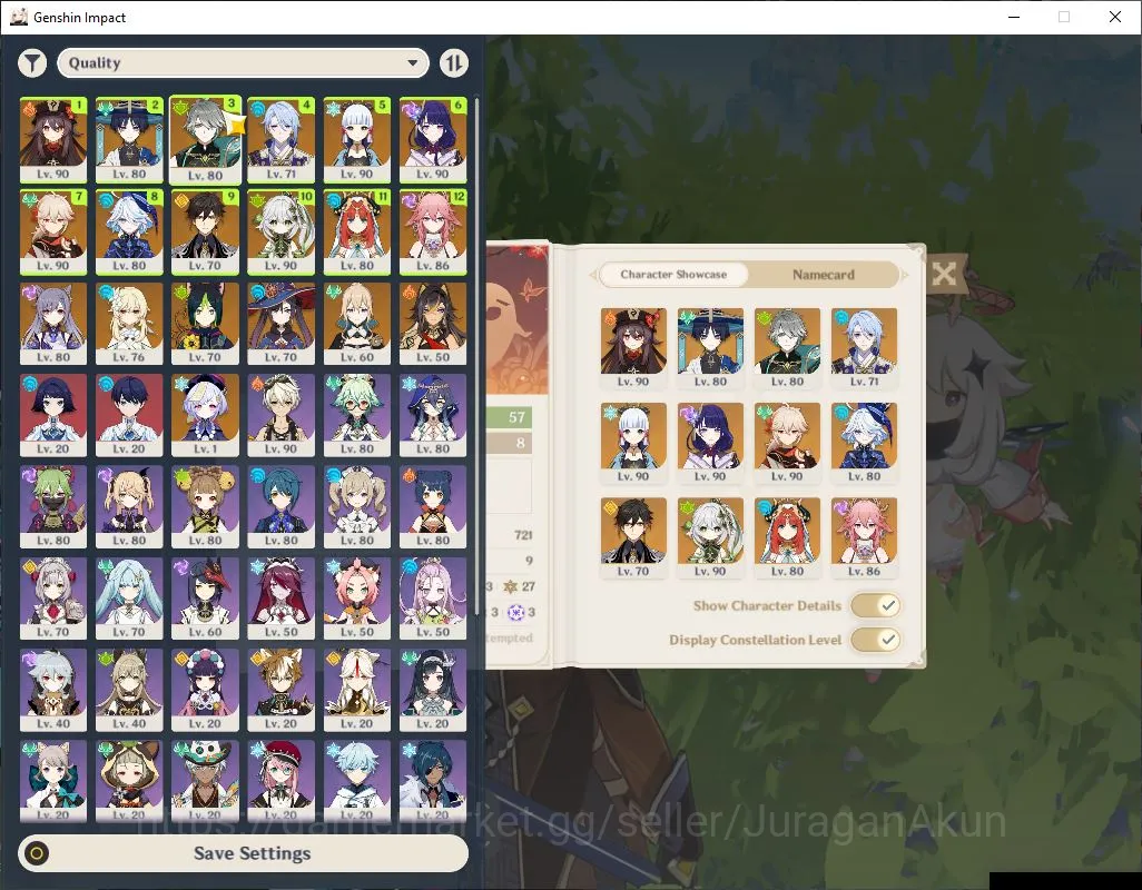 Genshin Impact Accounts ASIA|AR 57|12 Limited+ 3 [5* Weapon]|[Furina+Sign, image 3
