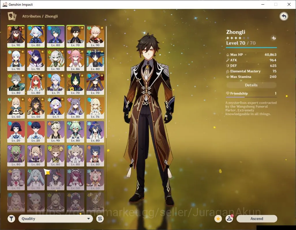 Genshin Impact Accounts ASIA|AR 57|12 Limited+ 3 [5* Weapon]|[Furina+Sign, image 4