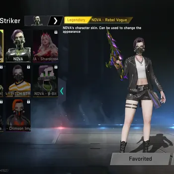 Blood Strike Accounts Others ASIA|Eternal Gun Vector - Shadowdrake|Legendary Striker|1 Rename Card|SS BS3831B