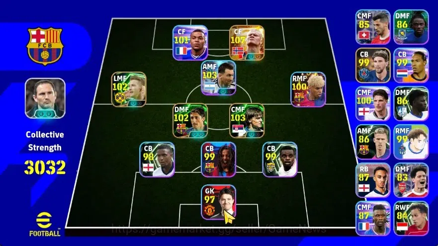eFootball Accounts Legends & Iconic Players Android|Big Time Erling Haaland 23 Jun'26|Epic Dragan Stojkovic,Marco 1