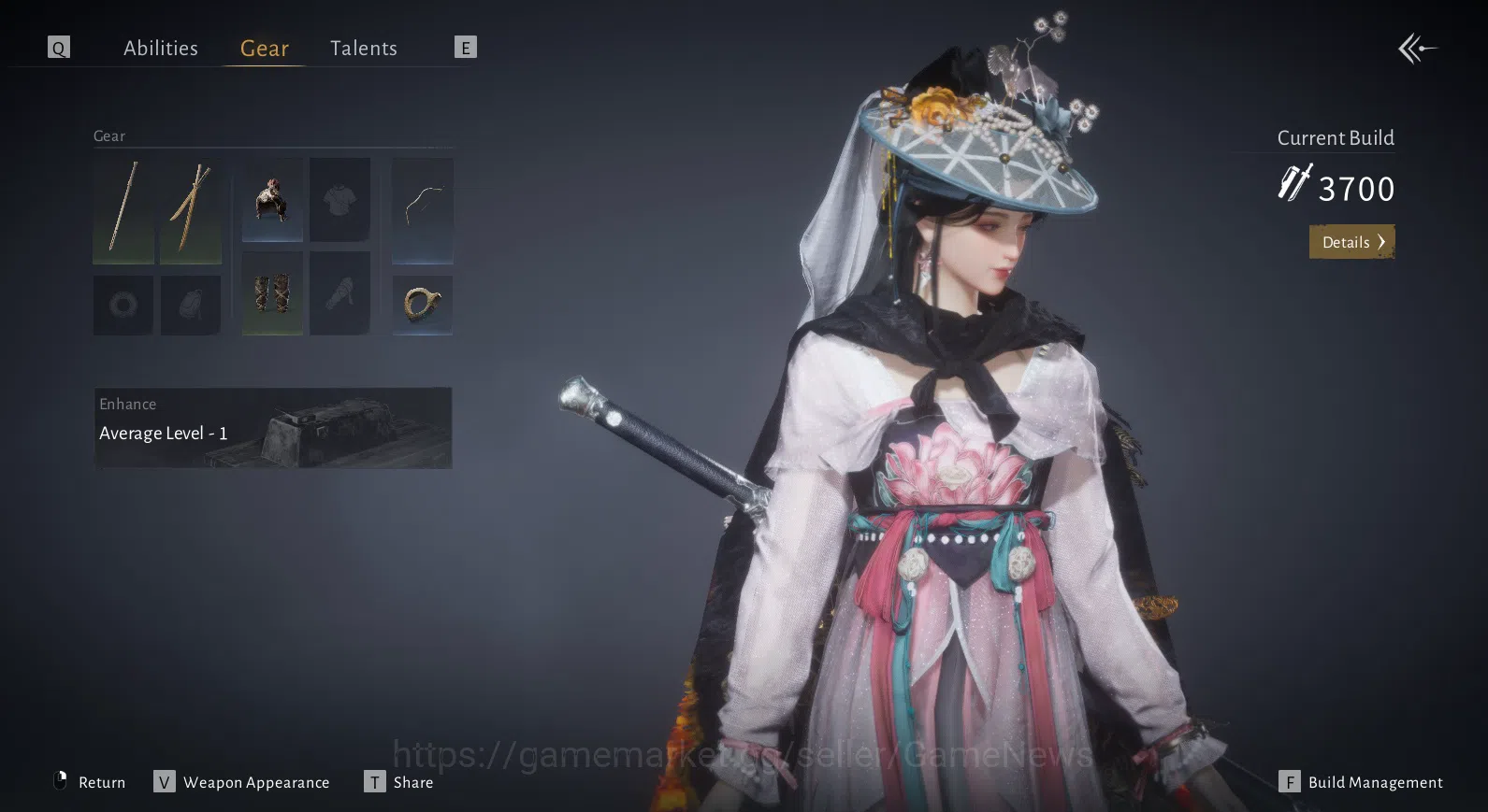 GLOBAL | Level 5 | Blazing Passes Cape Skin | Female MC | Low Explore | GS 3700 | NetEase |CheckSS (WWM879) Where Winds Meet Accounts GLOBAL | Level 5 | Blazing Passes Cape Skin | Fema image 1