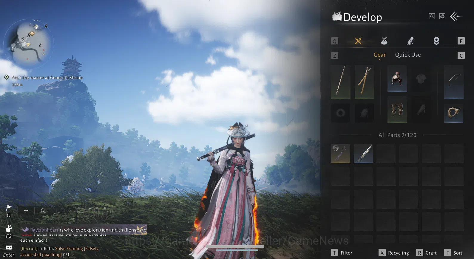 Where Winds Meet Accounts GLOBAL | Level 5 | Blazing Passes Cape Skin | Female MC | Low Explore | GS 3700 | NetEase |CheckSS 9