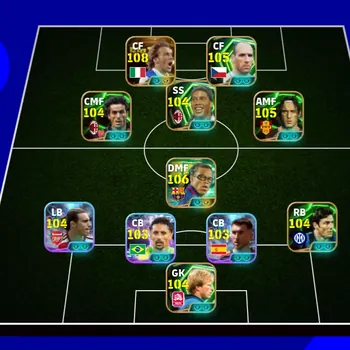 eFootball Accounts Legends & Iconic Players 6 MANAGER BOOSTER | COLECTIVE 3226+,BIGTIME A DEL PIERO x J KOLLER x NEW EDGAR