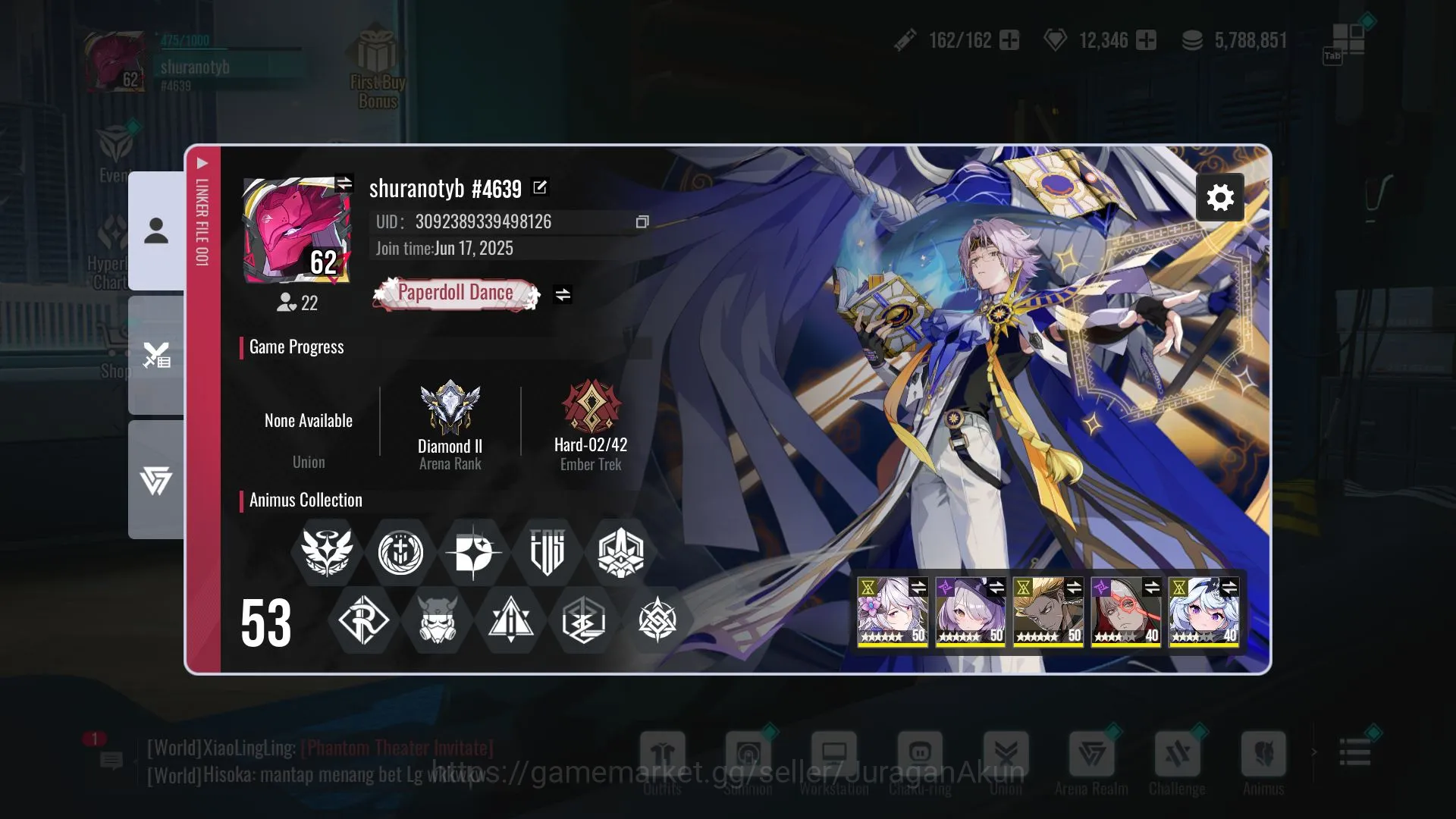Etheria: Restart Mid‑Tier Global-S3|20 SSR (Massiah P1, Lily, Yeli, Heinrich image 1