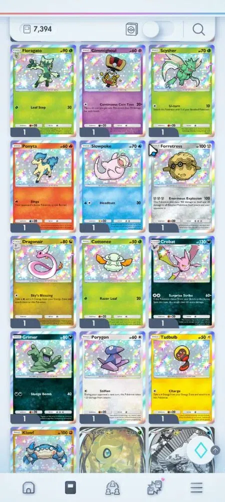 Pokémon TCG Pocket Accounts EN 7,3K Card|143 EX|3 Crown [Roaring Moon,Lunala,B image 3