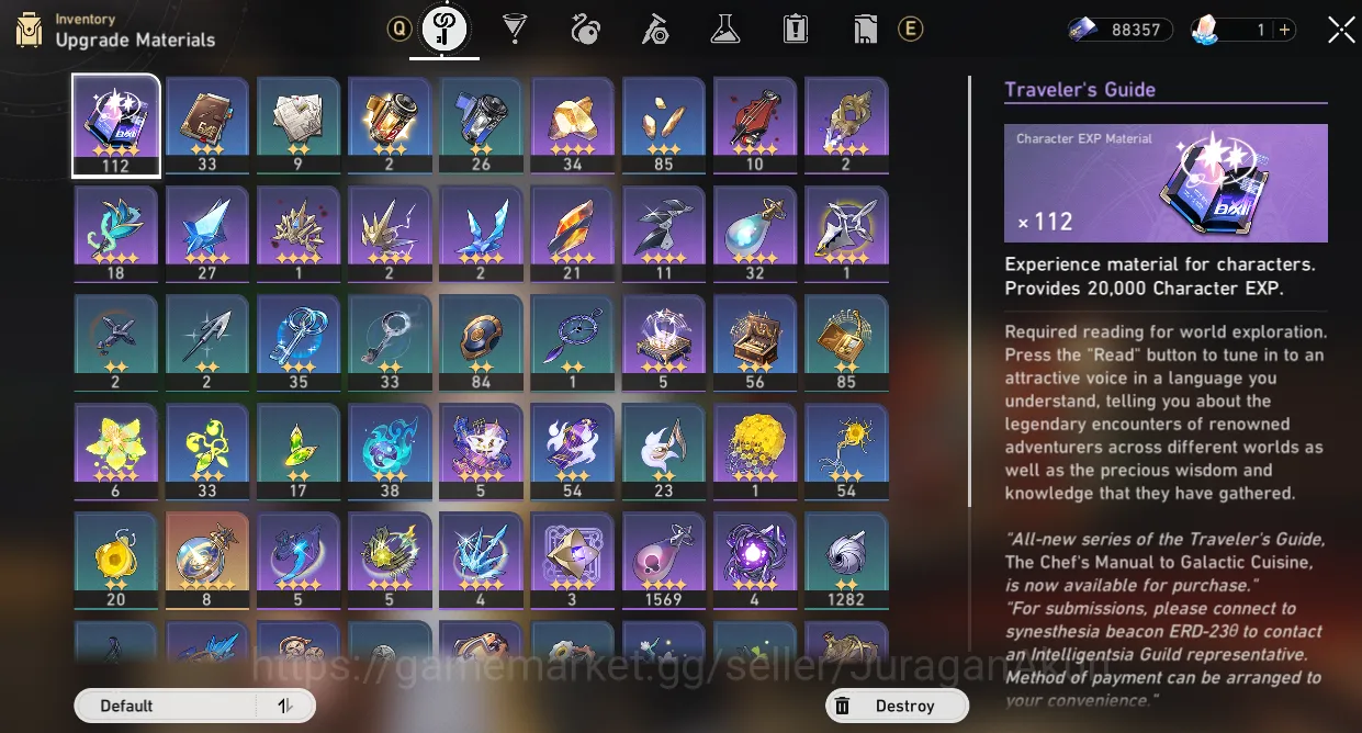 Honkai Star Rail Accounts Mid Game ASIA [TL65] 5 Limited (Castorice,RM, The Herta+Sign,SW E1,Sparkle,Rappa) Jingliu, Etc 8
