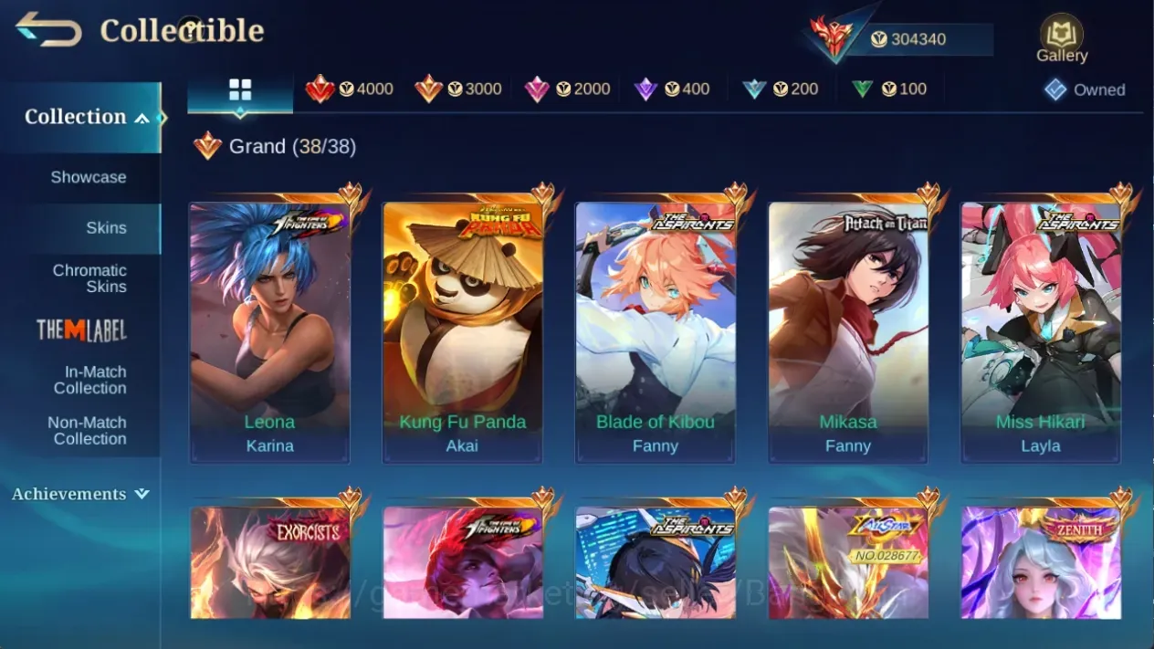 Buy Mobile Legends: Bang Bang Accounts - Global | 536S | World | 5