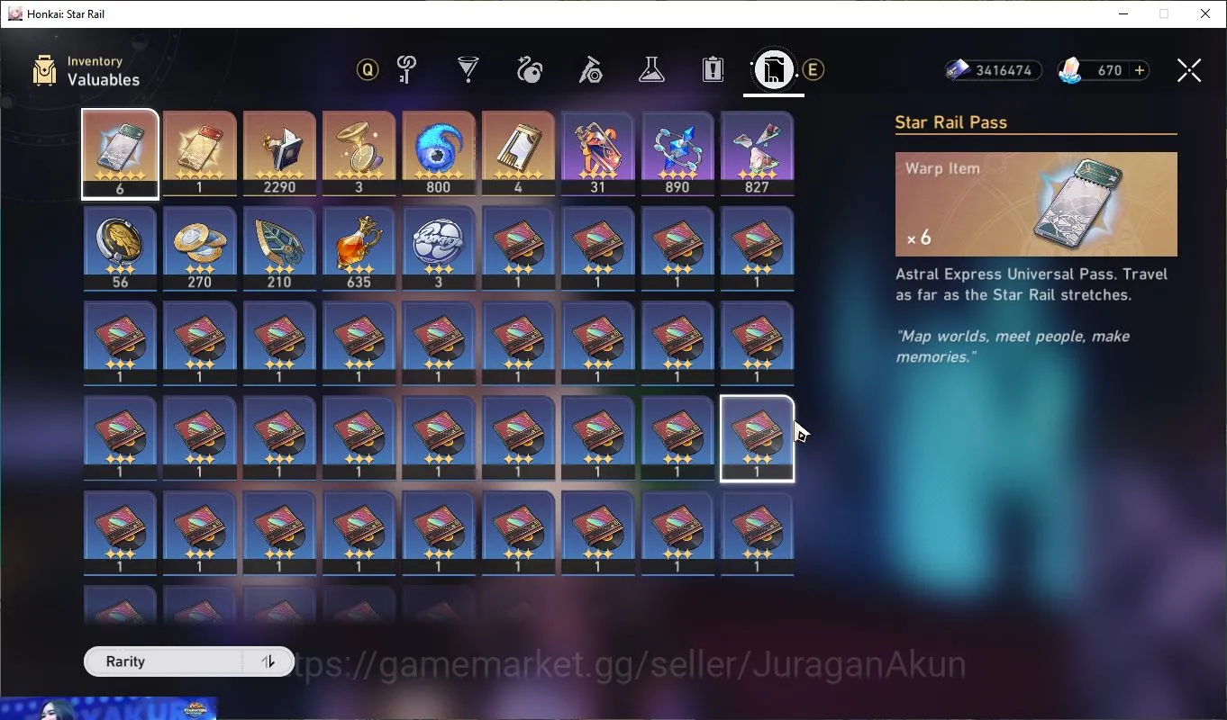 Honkai Star Rail Accounts ASIA|TL 63|4 Limited |[Saber+Sign,Archer+Sign,Ruan image 2