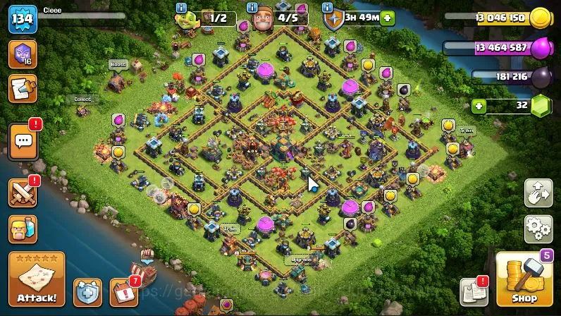 Clash of Clans Accounts TH 14 - BH 10|LV 134|Limited Hero Skin|HH 8|BK 38, image 1