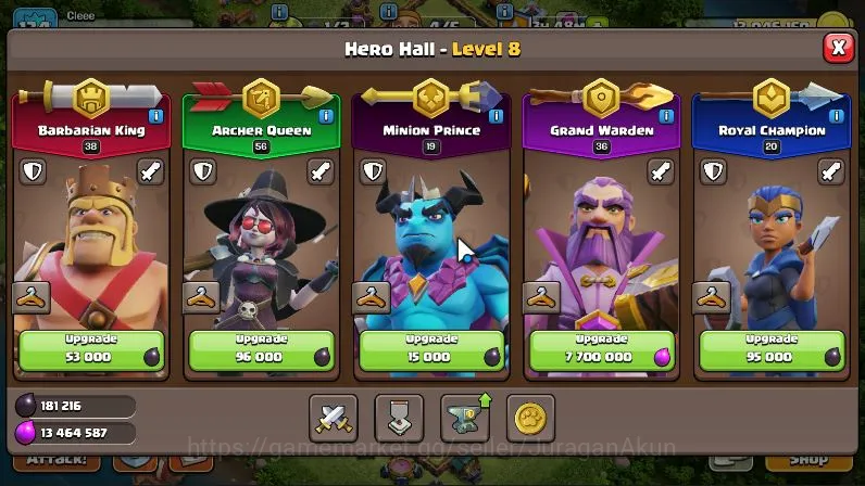 Clash of Clans Accounts TH 14 - BH 10|LV 134|Limited Hero Skin|HH 8|BK 38, image 4