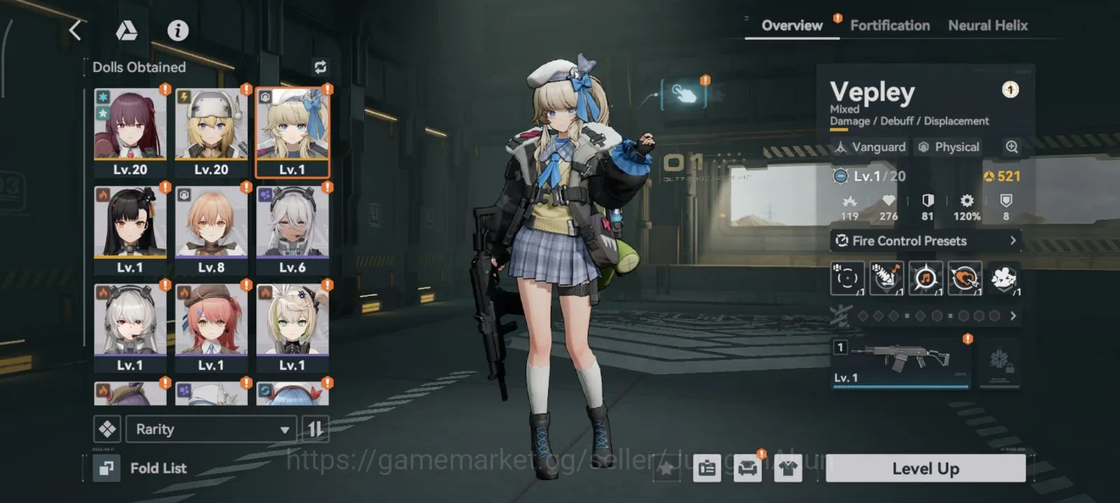 Girls' Frontline 2: Exilium Accounts GlobalDarkwinter| Starter Makiatto,Mosin,Vepley,Qiongjiu|Gems 6035|CN on|Take Email 5
