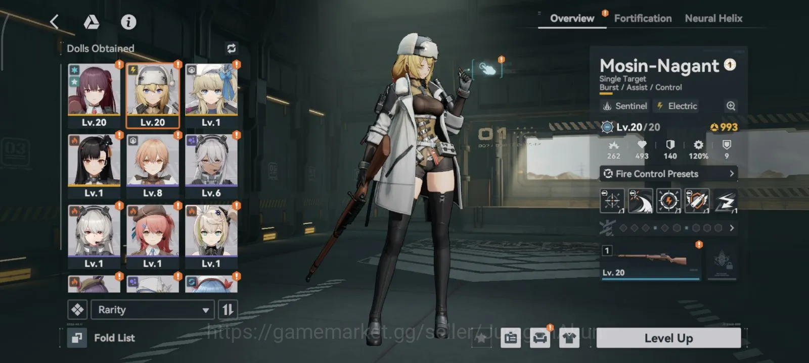 Girls' Frontline 2: Exilium Accounts GlobalDarkwinter| Starter Makiatto,Mosin,Vepley,Qiongjiu|Gems 6035|CN on|Take Email 6