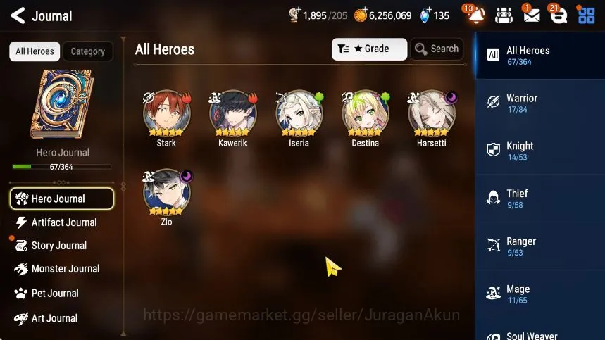 Epic Seven Accounts Global Unverif|Fresh Starter|2 ML(Zio, Har setti)+ image 3