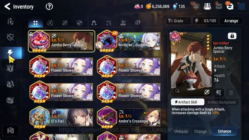 Epic Seven Accounts Global Unverif|Fresh Starter|2 ML(Zio, Har setti)+ image 4