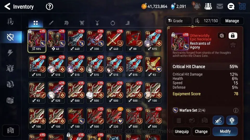 Epic Seven Accounts Asia Unverif| 11 ML (Notos, Rhianna and Luciella, image 14