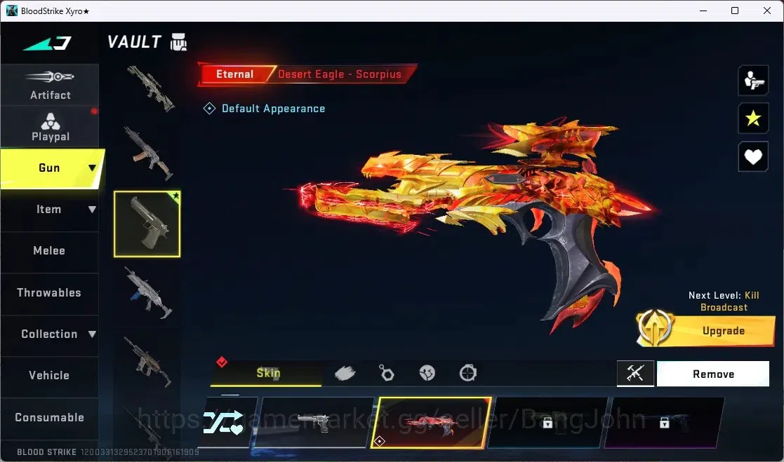 Blood Strike Accounts ASIA | 3 7DS: AK47,Kar98k,QBZ98 | 1 TR:FN2000 | 2  image 10