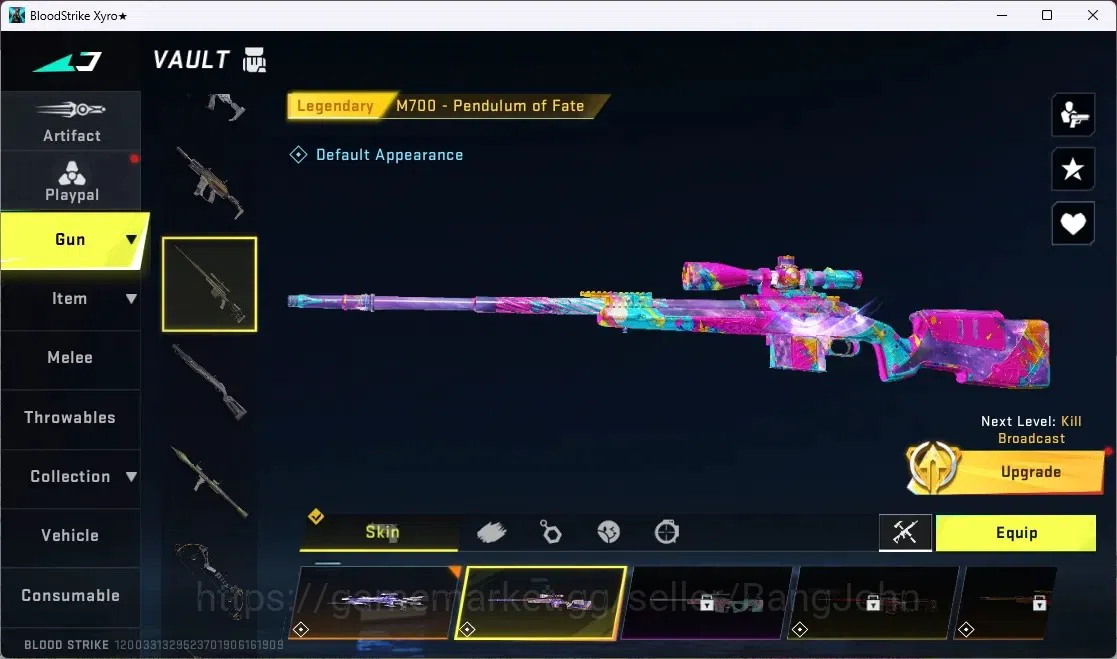 Blood Strike Accounts ASIA | 3 7DS: AK47,Kar98k,QBZ98 | 1 TR:FN2000 | 2  image 13