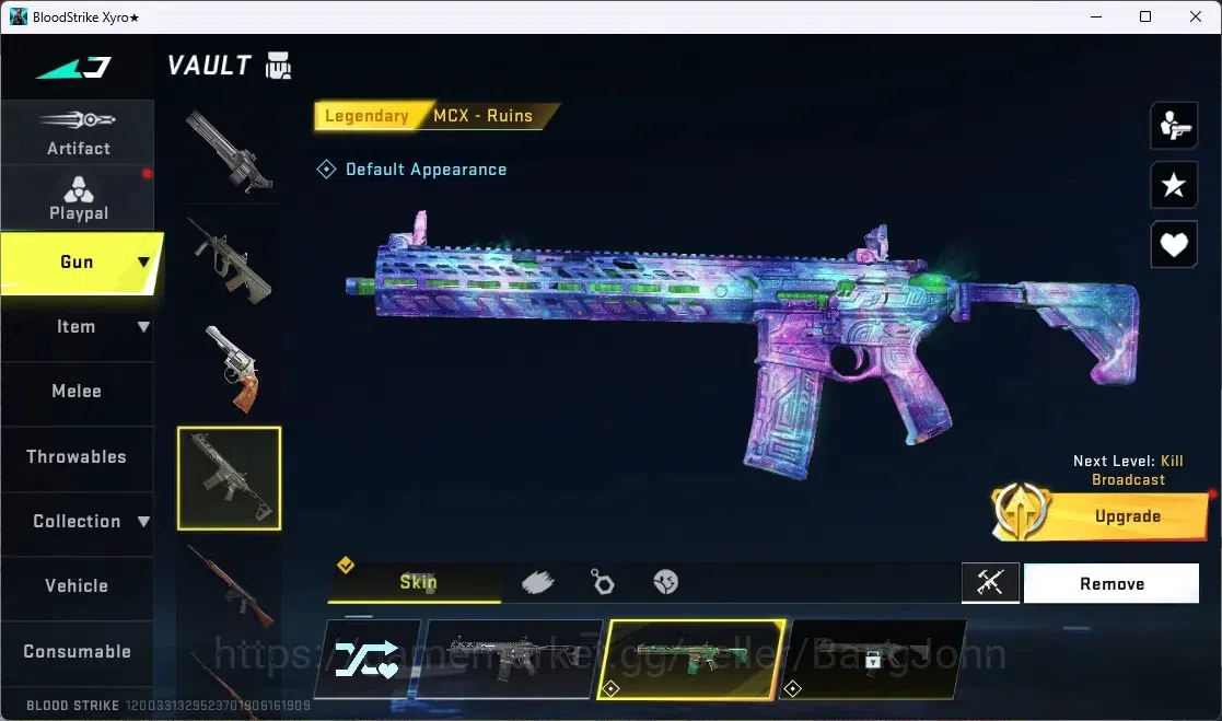 Blood Strike Accounts ASIA | 3 7DS: AK47,Kar98k,QBZ98 | 1 TR:FN2000 | 2  image 16