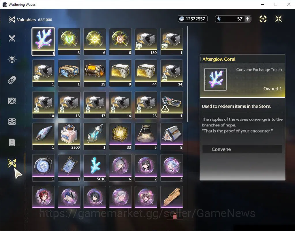 Wuthering Waves Accounts NA|UL 47| 1 Limited [Luuk Herssen RC 4]+Sign | DB  image 9