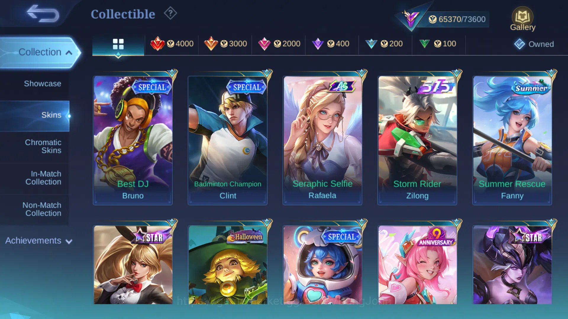 Mobile Legends: Bang Bang Accounts Skin 288 | Emblem Max | Recall Epic RECALL | KOF K image 15