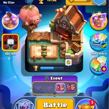 Clash Royale Accounts High-End Trophy 11192|CL 1636|KTL 14|122 Cards|8 Champ|2 Hero|15 Evo|Arena 27|2,3K Gems|Proteck