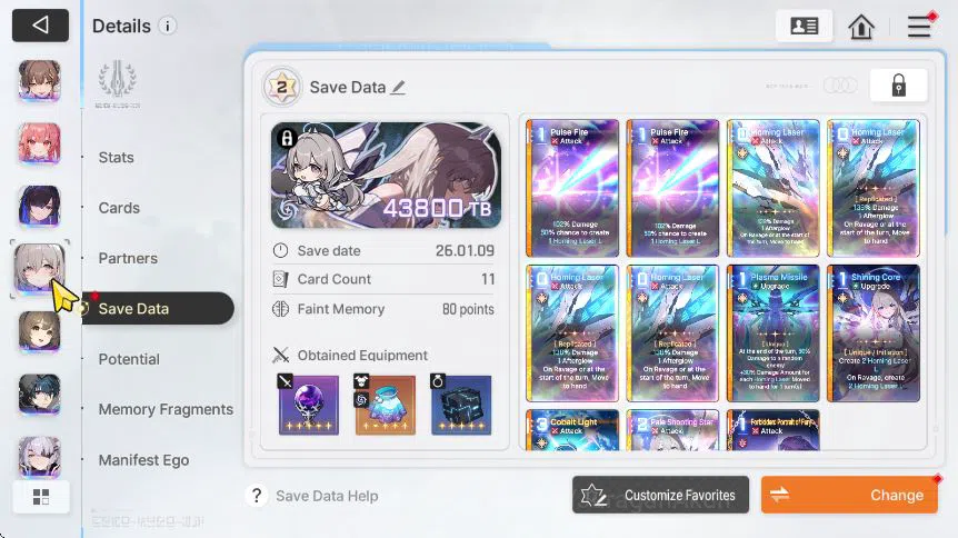 Chaos Zero Nightmare Accounts GLOBAL|Lv 54|11 SSR [SerenielM1+Patner,ChizuruM1,M image 10