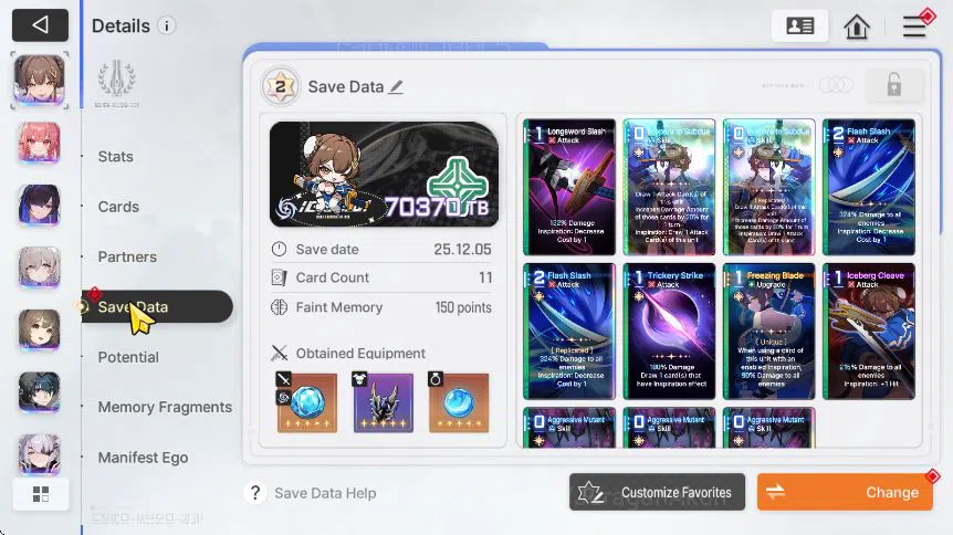 Chaos Zero Nightmare Accounts GLOBAL|Lv 54|11 SSR [SerenielM1+Patner,ChizuruM1,M image 8
