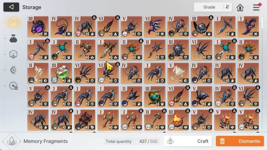 Chaos Zero Nightmare Accounts GLOBAL|Lv 54|11 SSR [SerenielM1+Patner,ChizuruM1,M image 9