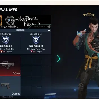 Blood Strike Accounts High-End ASIA | 3 Eternal: AUG-Empyrean Lv.4,QBZ95-Whisper Lv.5,Desert Eagle |2 Ultra Melee|5 Collab