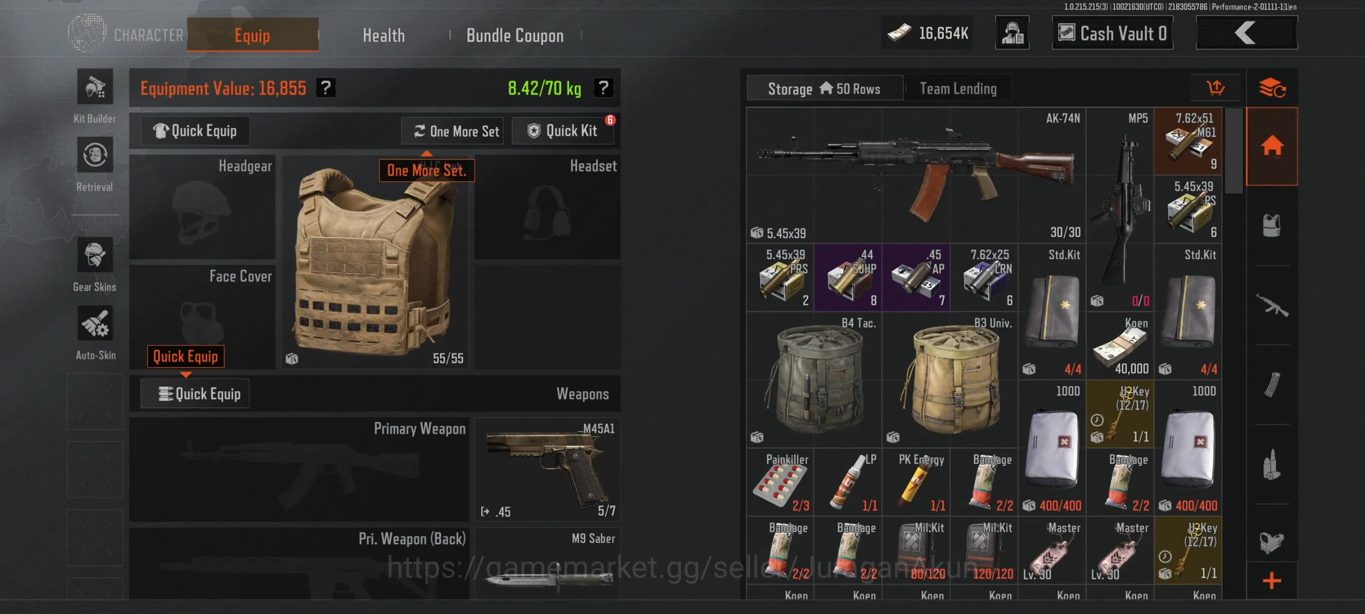 Arena Breakout Others [MOBILE]SV 16M|CV 16M|Plain ACC| Borealis AK12, US image 1