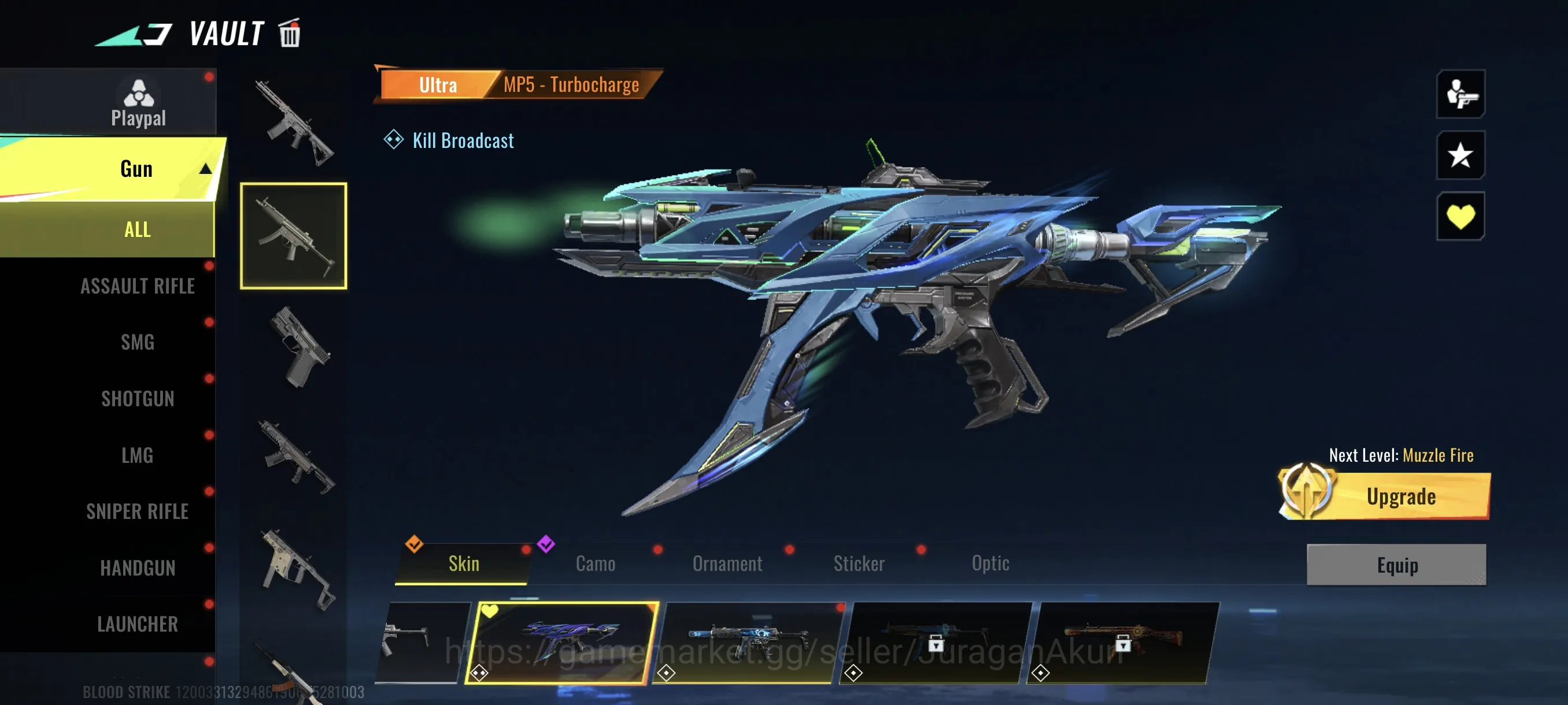 Blood Strike Accounts Asia|Ultra Lightblade-Limbo Max,FN2000-Limbo Lv3,k image 2