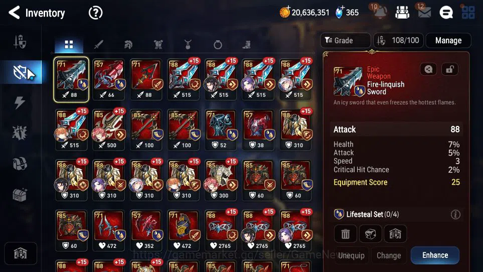 Epic Seven Accounts GLOBAL Unverif|New Era|6 ML(Salome,LC Bellona,RVio image 9