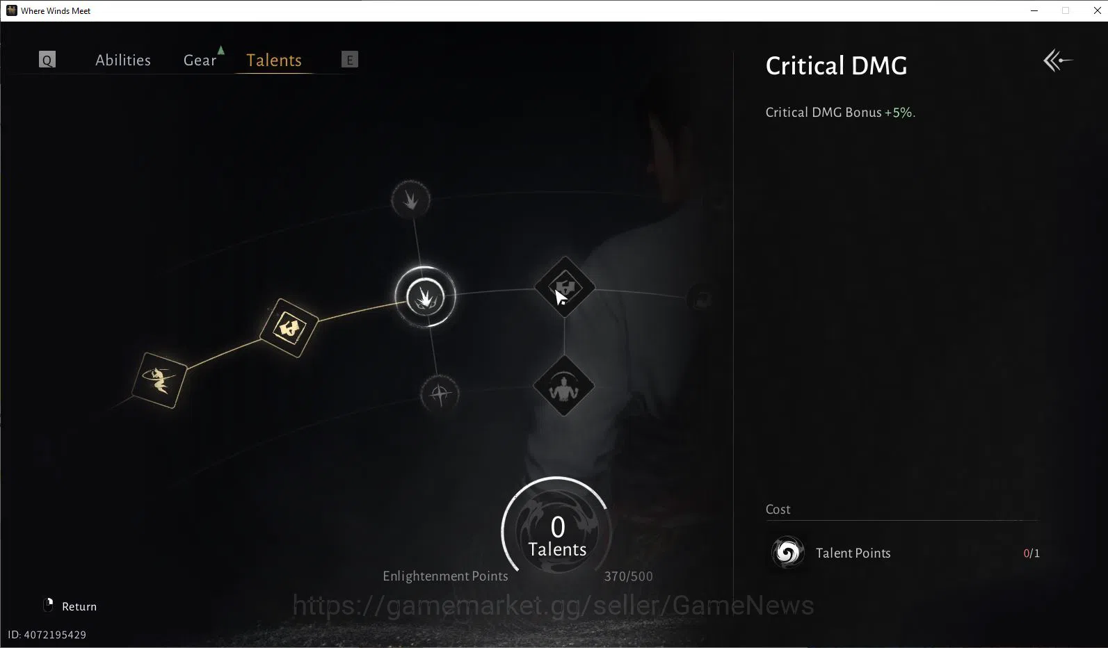 Where Winds Meet Accounts GLOBAL Lv5| Fresh Starter| 1 Harmoni Core, Anthem  image 5