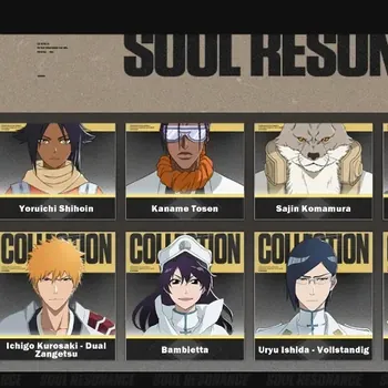 BLEACH: Soul Resonance Accounts Nuverse SEA|Lv 62|10 SSR,4 Limited|8 Sign|(Candice Catnipp,Bambietta,Yoru)+Stamp,Ishida