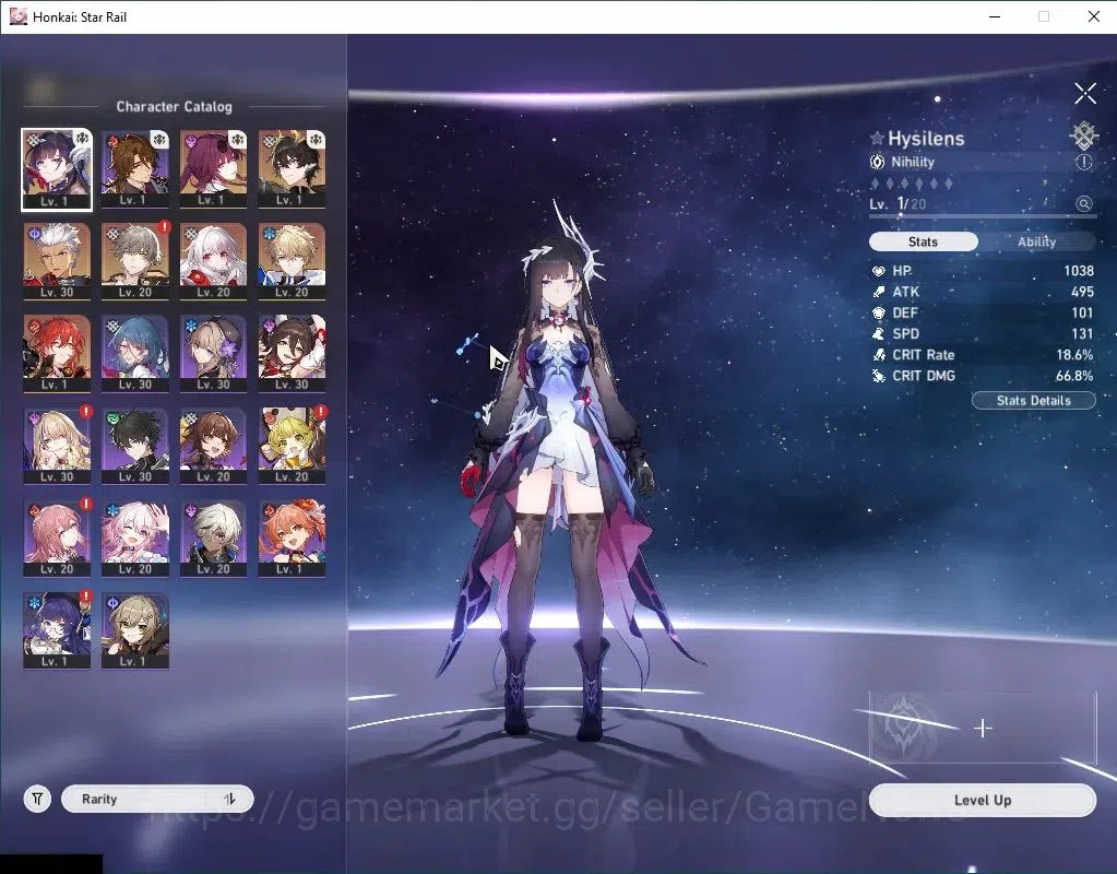 Honkai Star Rail Accounts Mid Game ASIA|Bonus HSR|AR 57|Arlec 17