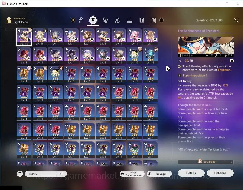 Honkai Star Rail Accounts Mid Game ASIA|Bonus HSR|AR 57|Arlec 18