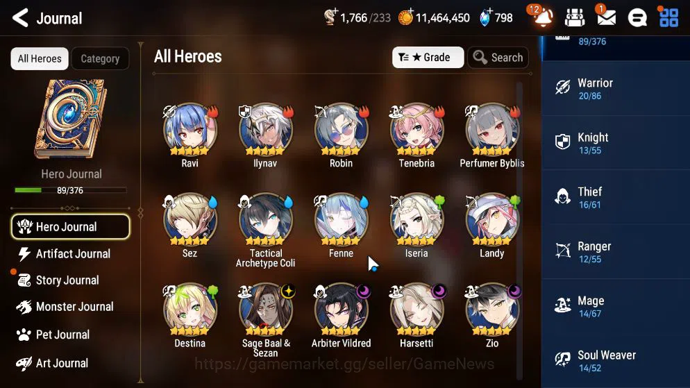 Epic Seven Accounts GLOBAL Unverif|New Era|4 ML(Har setti,A Vildred,Zi image 6