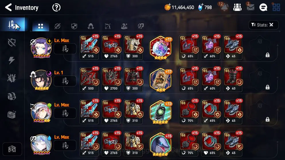 Epic Seven Accounts GLOBAL Unverif|New Era|4 ML(Har setti,A Vildred,Zi image 8