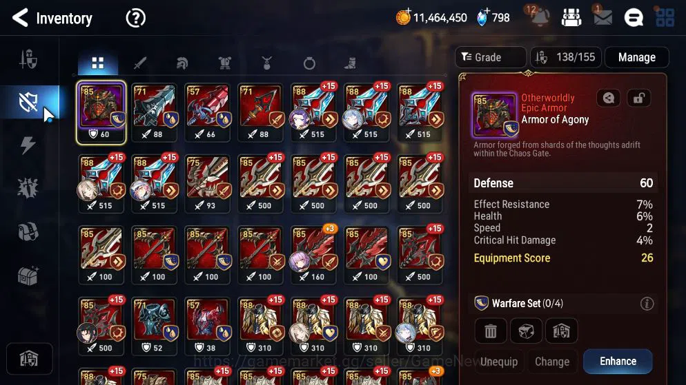 Epic Seven Accounts GLOBAL Unverif|New Era|4 ML(Har setti,A Vildred,Zi image 9