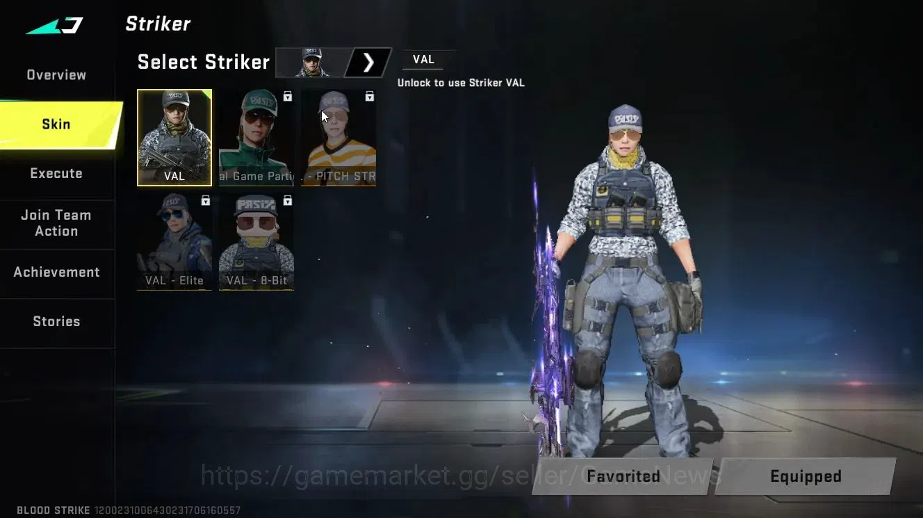 Blood Strike Accounts ASIA | 1 ULTRA Gun[M700-Iridian] | Legendary [M4A1 image 3