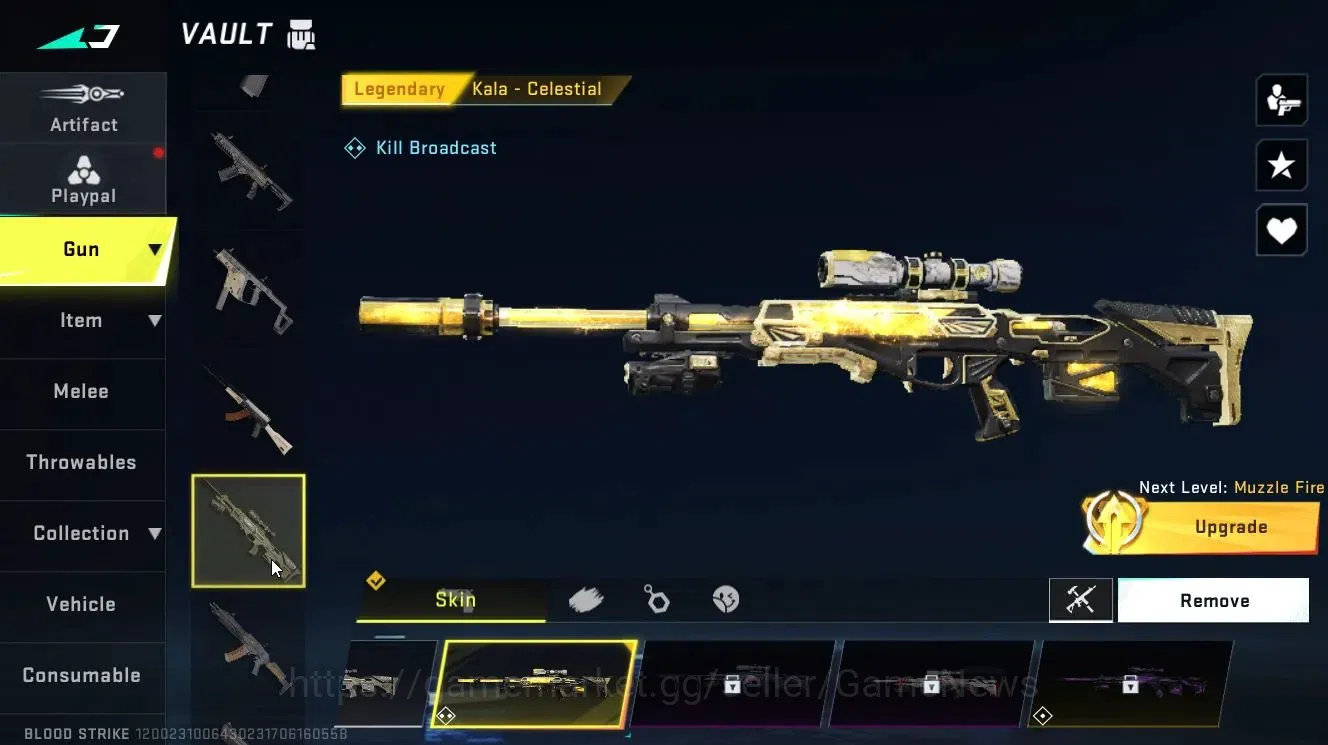 Blood Strike Accounts ASIA | 1 ULTRA Gun[M700-Iridian] | Legendary [M4A1 image 6
